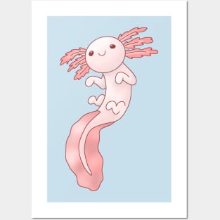 Axolotl! Posters and Art